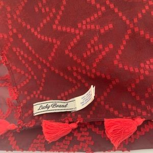 Silk & Cotton Scarf by Lucky Brand